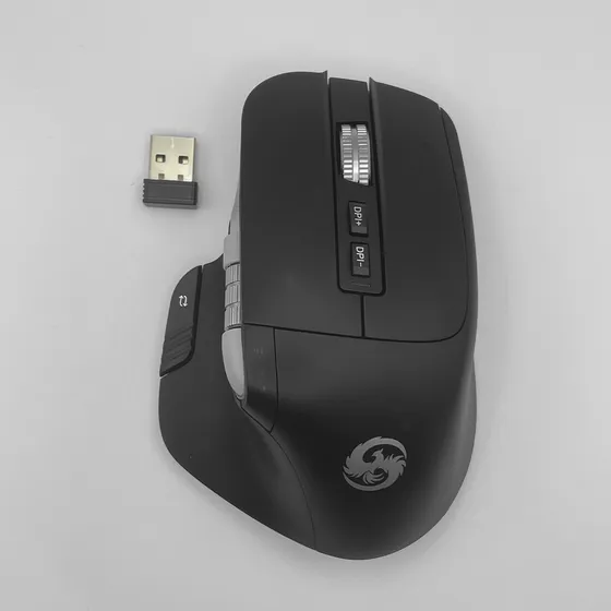 Mouse Sem Fio Wireless 8 Botões Bluetooth 2.4g 2400dpi D-m9