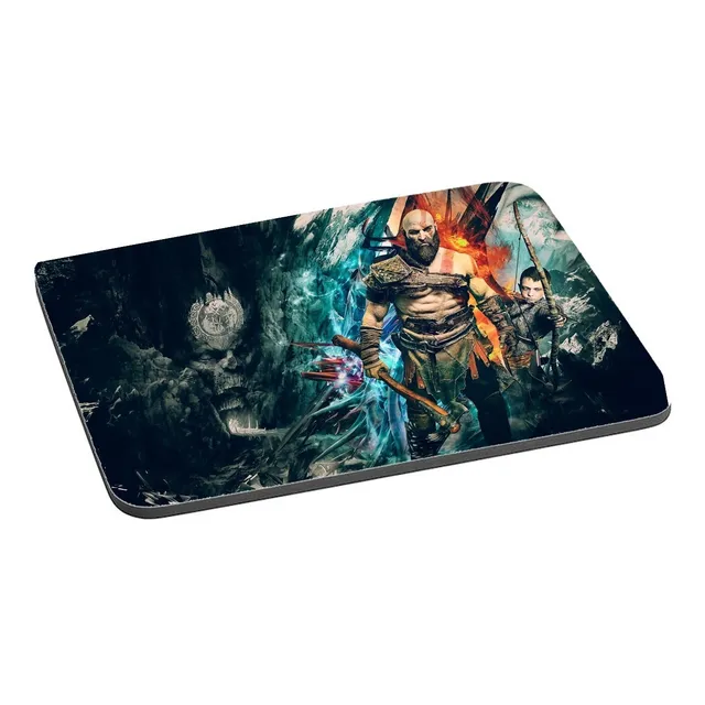 Mouse Pad God Of War Dios De La Guerra Kratos 22x19