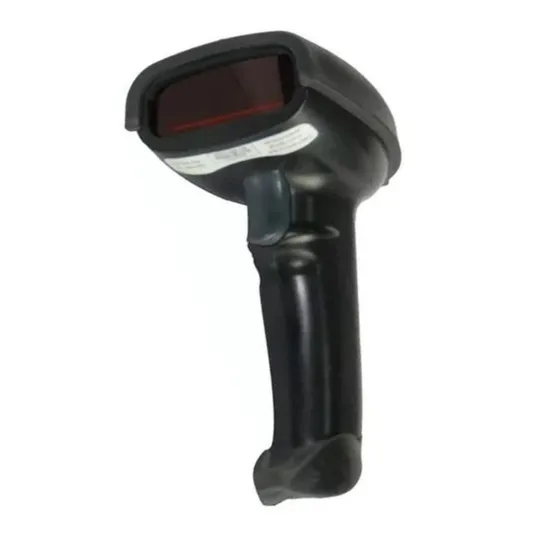 Leitor de código de barras com suporte Knup KP-1027 USB 2D preto