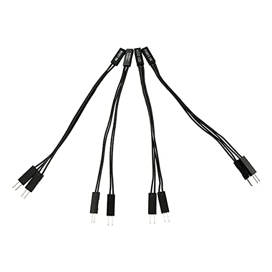 Pacote De 4 Conversores Zyamy Jumper Para Pc - Ideal Reset H