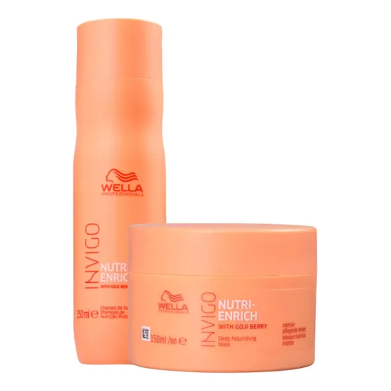 Kit Nutri Invigo Enrich Shampoo 250ml E Mascara 150ml