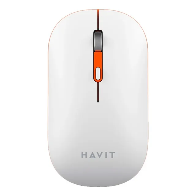 Mouse Havit Ms60wb Blanco Inalámbrico