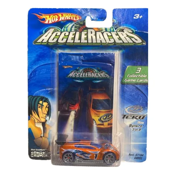 Hotwheels Acceleracers Synkro Teku Laranja