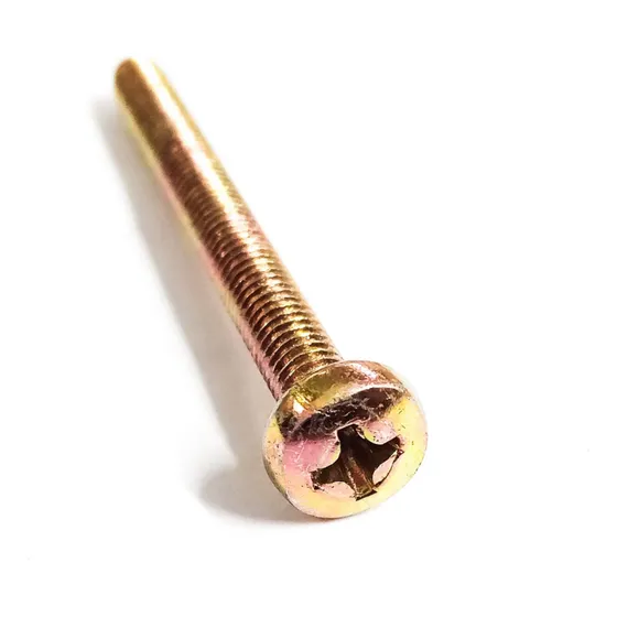 Parafuso Máquina Cabeça Panela Phillips M4 X 45mm 10 Peças  