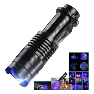 Lampara Tactica Ultravioleta Luz Recargable Led Linterna Lampara Tactica Ultravioleta Luz Recargable Led Linterna