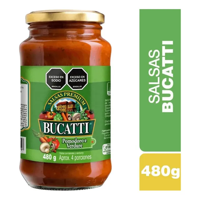 Salsa Bucatti Pomodoro Verdure - g a $58