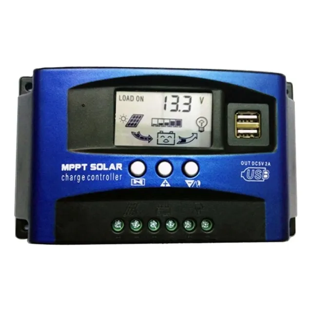 Controlador De Carga Solar 100 Amp Panel Solar Oferta