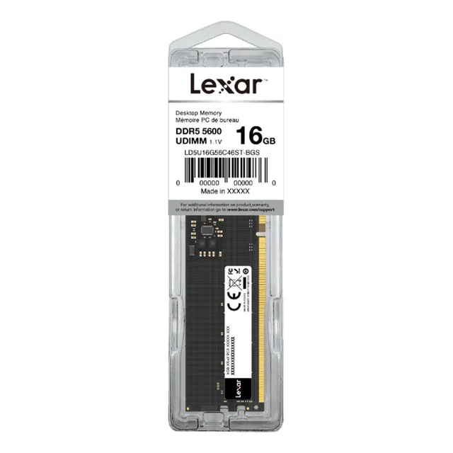 Memoria Ram Lexar U-dimm Ddr5 4800 16gb