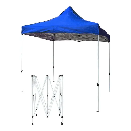 Carpa Toldo Reforzada Plegable 2x2 Impermeable Acero Inox.