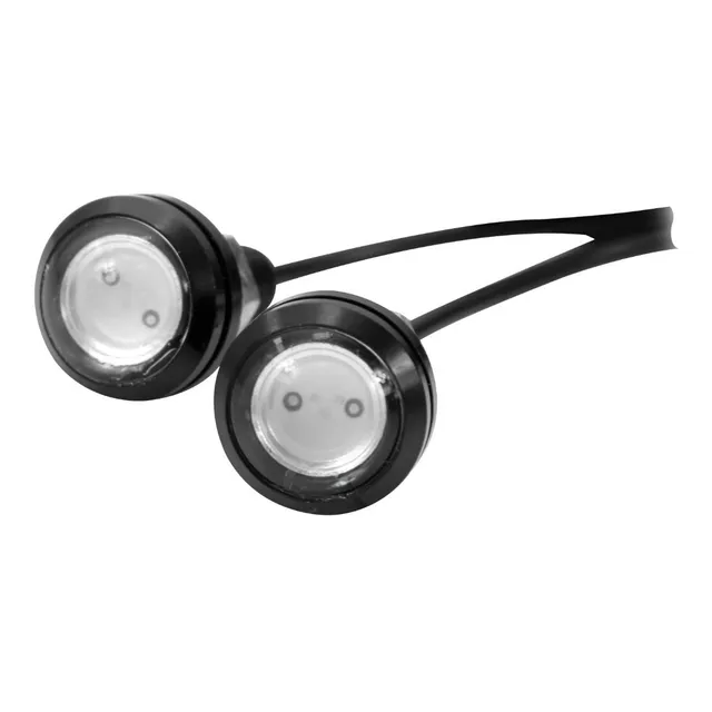 Luz Led 12v 0.5w/pz 2pzs/set 1funcion Azul