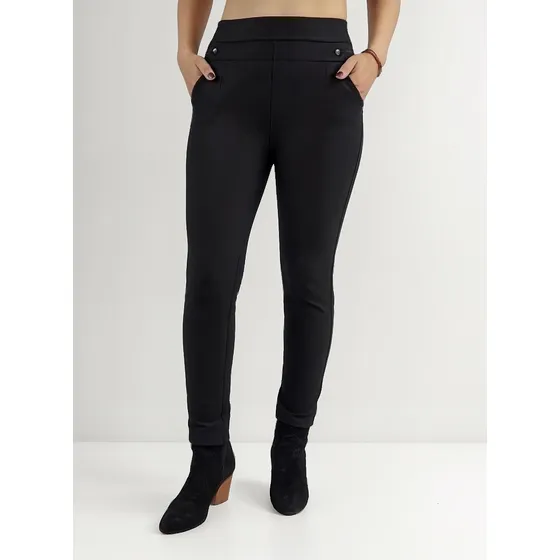 Pantalón Vestir Mujer Semi Formal Calza Pitillo 343 Ff