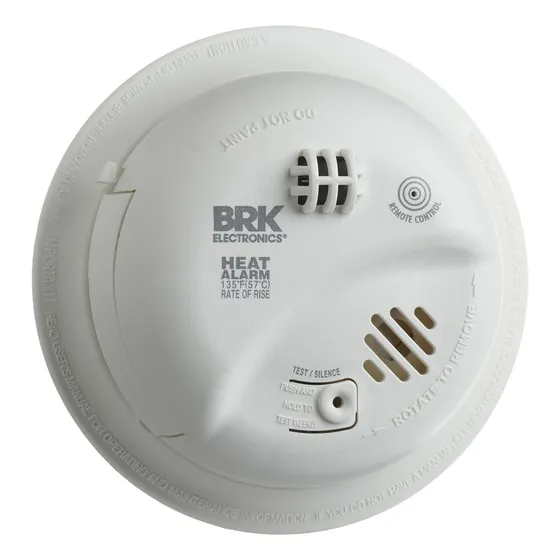 Alarma De Calor Cableada Con Batería De Respaldo Brk Hd6135f