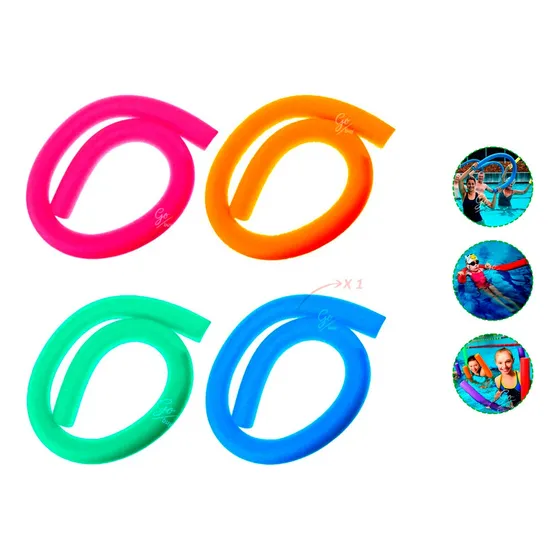Tubular Gusanillo Flotante Para Nadar Flotador Adultos Pool