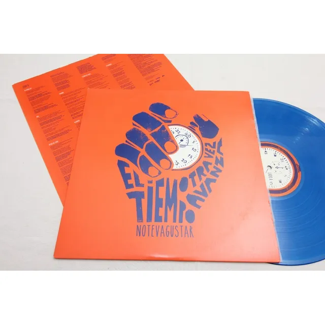 Vinilo No Te Va Gustar El Tiempo Otra Vez Avanza 2015 Azul