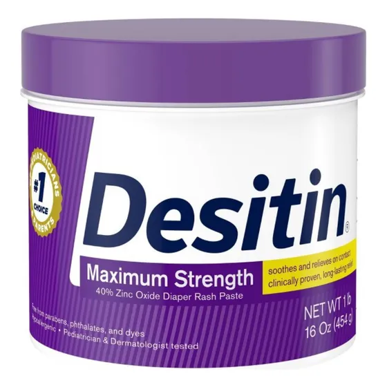 Desitin Morada Antipañalitis Quemaduras Bebé Adultos Tarro