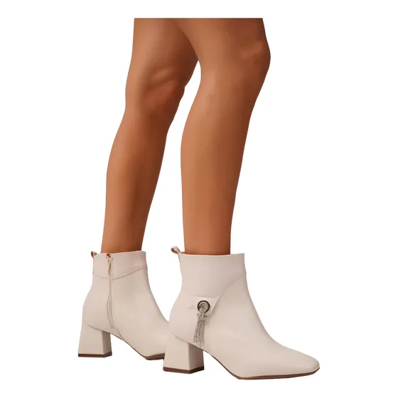 Botitas Mujer Vizzano Taco Bajo