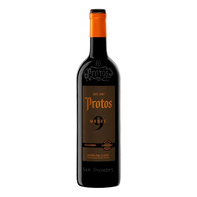 Pack De 12 Vino Tinto Protos 9 Meses Orgánico 750 Ml