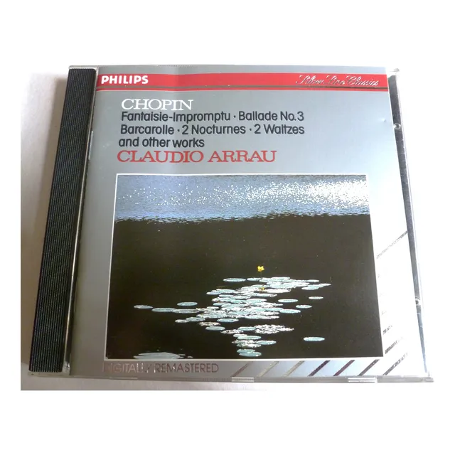 Chopin Claudio Arrau Piano Marquitas Cd (h)