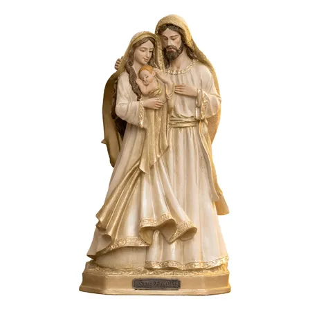 Imagem Sagrada Família 20cm Barroca Resina