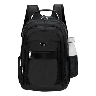Mochila Bolsa Notebook C/ Cabo De Aço Reforçada Ătima Cor Preto Mochila Bolsa Notebook C/ Cabo De Aço Reforçada Ătima Cor Preto