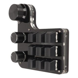 Teclado Para Pc, 3 Botones, Mini, 9 Teclas, Rgb, Azul, Progr Teclado Para Pc, 3 Botones, Mini, 9 Teclas, Rgb, Azul, Progr