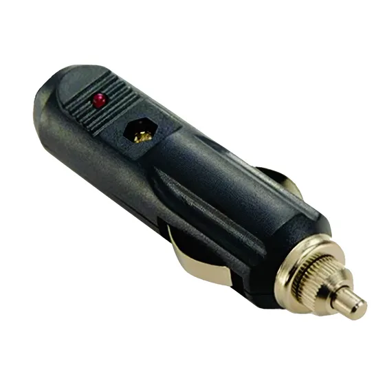 Plug Macho Encendedor 12v Con Fusible Y Led Rojo X 5 U - Ja