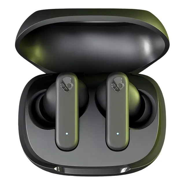 Audifonos Skullcandy Smokin Buds Xt Supreme Sound Power Bass Color True Black Color De La Luz Blue/red