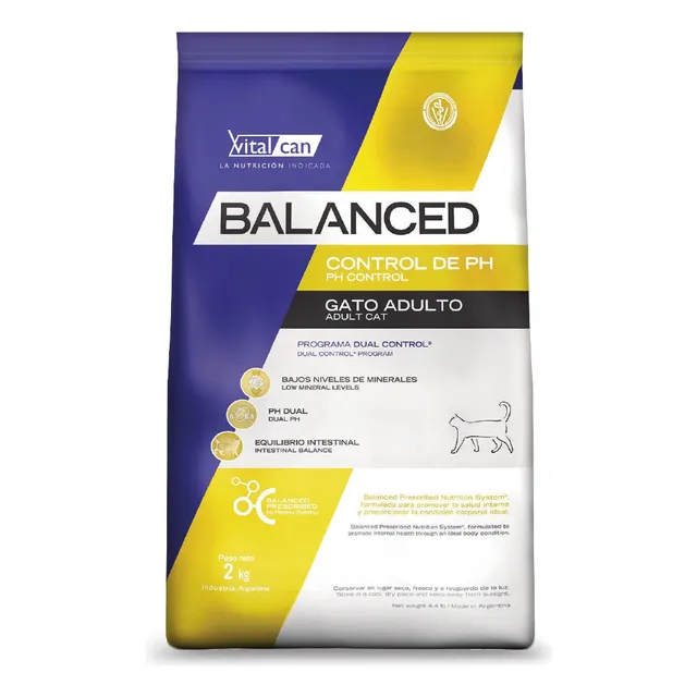 Balanced Gato Control Ph All Ages X 2 Kg