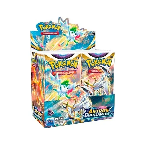 Booster Box Pokémon - Astros Cintilantes - Espada E Escudo 9