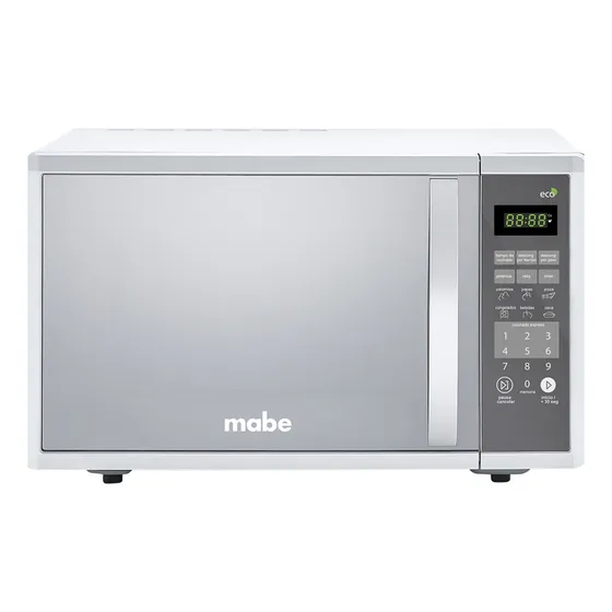 Horno de Microondas Mabe HMM111SEJ Espejo Inoxidable 31L 127v Cocina Electrico Plato