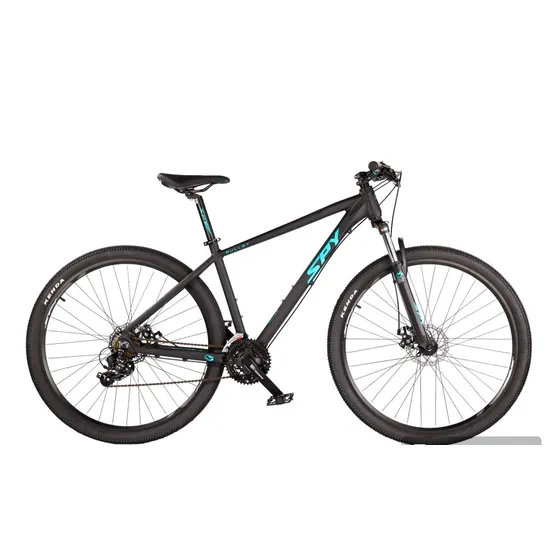 Bicicleta mountain bike SPY Bullet R29 tamaño del cuadro 18" color negro/celeste