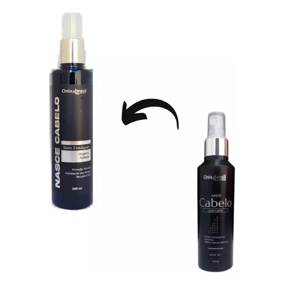Tônico Capilar Loção Nasce Cabelo 200ml Onixx Brasil Cabelo