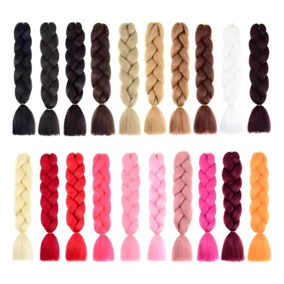 Extensiones De Pelo Sintético Para Trenzas Africanas.of