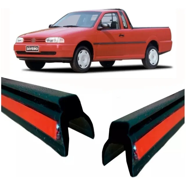 Par Borracha Superior Das Portas Pingadeira Saveiro G2
