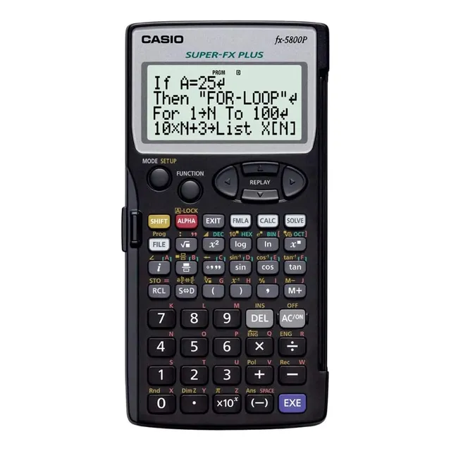 Casio Fx-5800p - Calculadora Programable