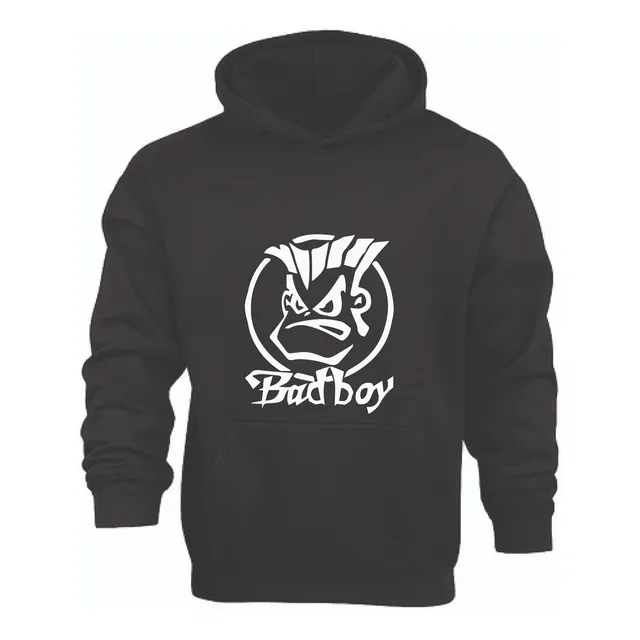Poleron Con Capucha,chicos Malos, Bad Boys, Diseño Titulo Del Nombre, Mirada/ Natural King