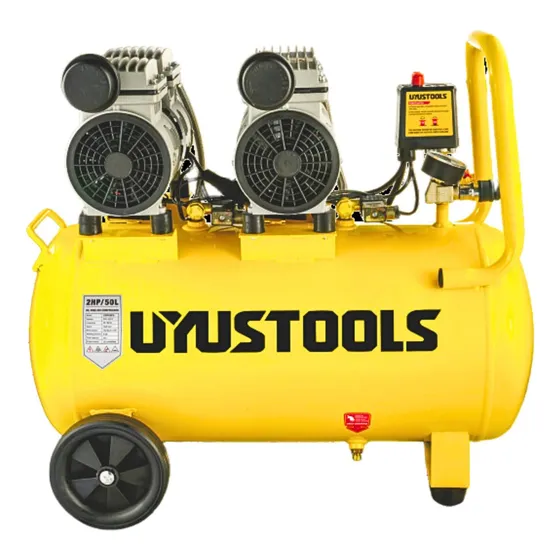 Compresora Silenciosa Compresora De Aire 50l-1500w Uyustools