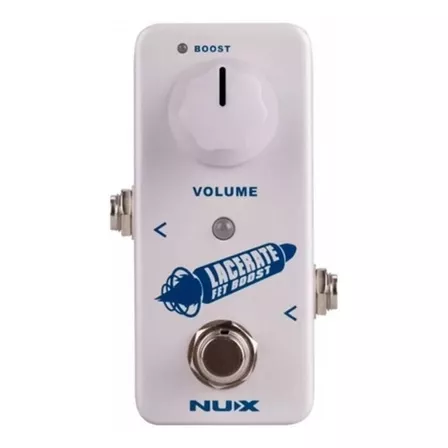 Pedal Nux Lacerate Fet Boost Nfb2 Boost, color blanco