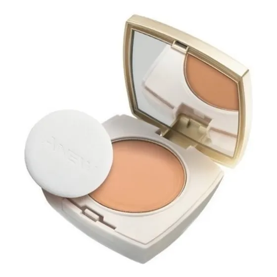 Base de maquillaje en polvo Avon Anew Polvo Compacto Polvo Compacto Transformador Anew tono sandy beige
