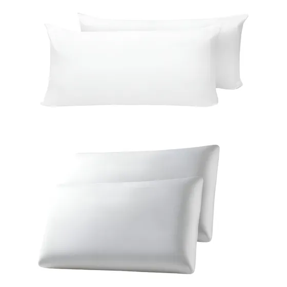 Combo X2 Almohada King Size + X2 Almohadas Inteligente Recta