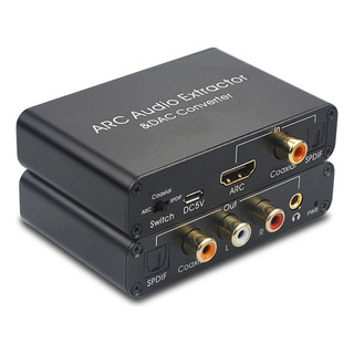 Adaptador De Áudio Arc De 192khz Extrator De Áudio Digital H Adaptador De Áudio Arc De 192khz Extrator De Áudio Digital H