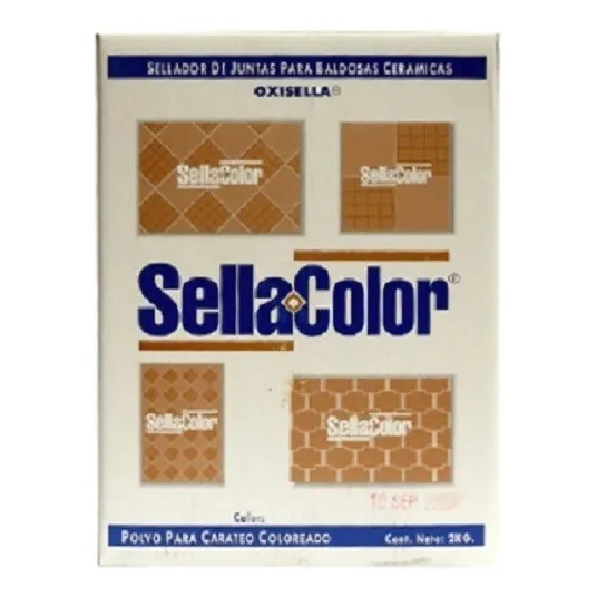 Carateo De Color Para Cerámica, Marca Sella Color 
