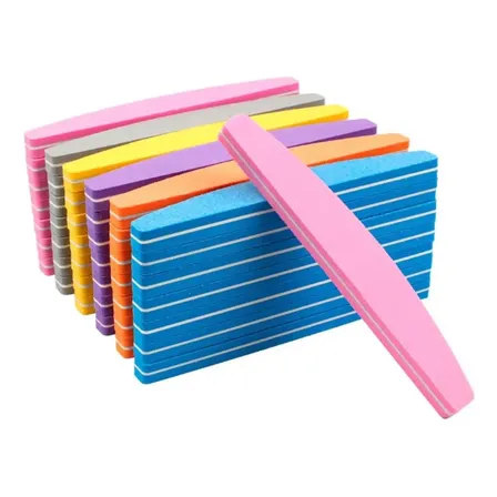 Kit 10 Lixas Buffer Larga Polidora Opi Rosa