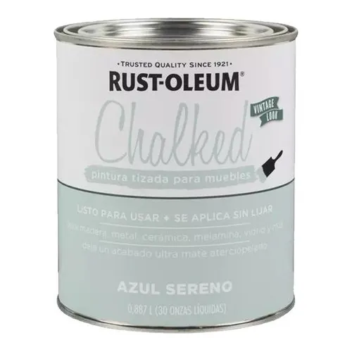 Chalked 887ml Colores Rust-oleum Pintura Tizada Mm