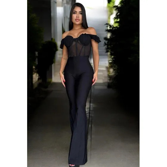 Enterizo Para Dama Color Negro
