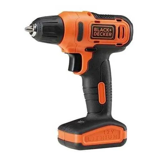 Taladro Atornillador Black And Decker Ld12s 12v 3/8 Y Acces.