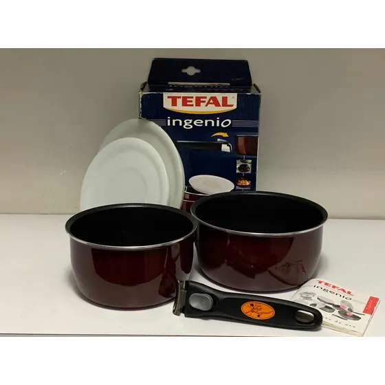 Juego De Cacerolas Tefal Ingenio .