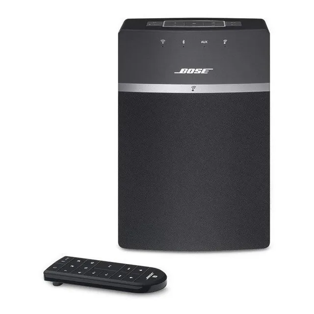 Bocina Bose SoundTouch 10 portátil con bluetooth y wifi black