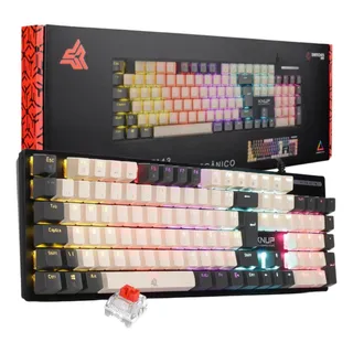 Teclado MecĂąnico Gamer Switch Jixian Red Led Rgb Pc Jogos Teclado MecĂąnico Gamer Switch Jixian Red Led Rgb Pc Jogos