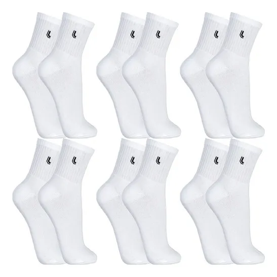 Kit 6 Pares Meia Lupo Cano Médio Masculina Atacado Original Kit 6 Pares Meia Lupo Cano Médio Masculina Atacado Original